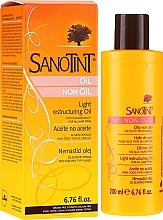 Fragrances, Perfumes, Cosmetics Non-Greasy Restructuring Hair Oil - Sanotint Oil Non Oil