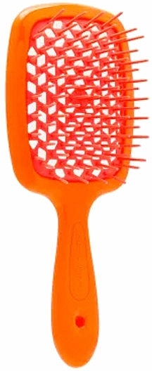 Hair Brush, orange - Janeke Superbrush Neon — photo N4