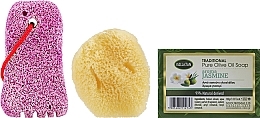 Kalliston (soap/100g + stone/1pcs + sponge/1pcs) - Kalliston (soap/100g + stone/1pcs+ sponge/1pcs) — photo N1