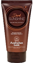 Sun Lotion - Austraian Gold Sunscreen Dark Magnifying Bronzer Professional Lotion — photo N5