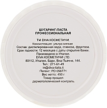 Ultra-Soft Sugaring Paste - Diva Cosmetici Sugaring Professional Line Ultra Soft — photo N17