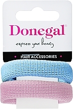 Fragrances, Perfumes, Cosmetics Hair Band 2 pcs, FA-5681, blue+pink - Donegal