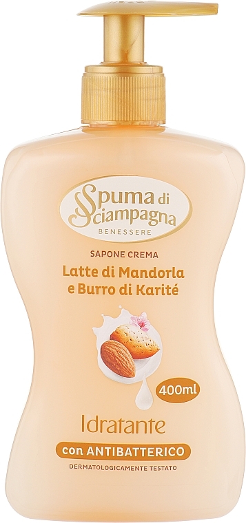 Liquid Soap with Almond Milk & Shea Butter - Spuma di Sciampagna Liquid Soap — photo N1