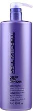 Fragrances, Perfumes, Cosmetics Conditioner for Blonde, Gray, and Bleached Hair - Paul Mitchell Platinum Blonde Conditioner