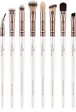 Makeup Brush Set, 8 pcs - Luvia Cosmetics All Eye Want Set — photo N1