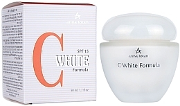 Fragrances, Perfumes, Cosmetics Brightening Cream - Anna Lotan C White Formula SPF 14