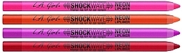 リップペンシル - L.A. Girl Shockwave Neon Lip Liner — photo N2