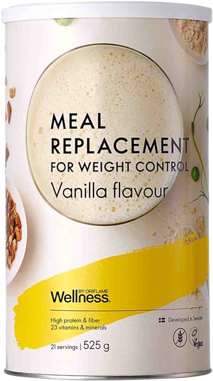 Vanilla Flavor Nutritious Weight Control Shake - Oriflame Wellnes Meal Replacement — photo N5