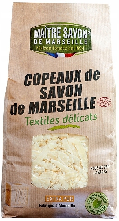 Marseille Laundry Soap Flakes - Maitre Savon De Marseille Soap — photo N2