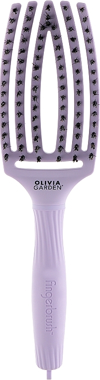 Finger Brush, lavender - Olivia Garden Fingerbrush Bloom Lavender — photo N1