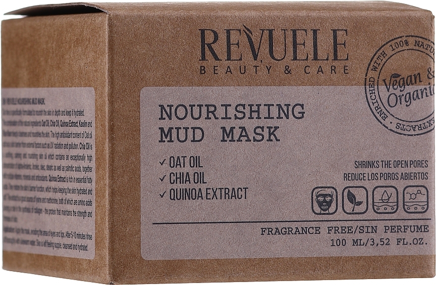 Nourishing Face Mask - Revuele Nourishing Mud Mask — photo N1