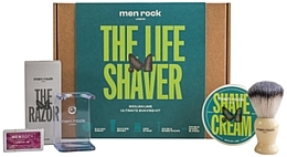 Set, 5 products - Men Rock Ultimate Classic Shaving Gift Set Sicilian Lime — photo N1