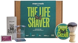 Fragrances, Perfumes, Cosmetics Set, 5 products - Men Rock Ultimate Classic Shaving Gift Set Sicilian Lime