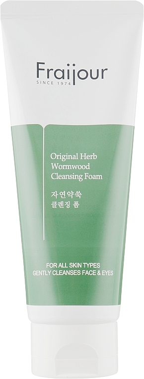 Face Cleansing Foam 'Plant Extracts' - Fraijour Original Herb Wormwood Cleansing Foam — photo N2