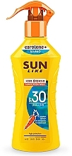 Fragrances, Perfumes, Cosmetics Beta-Carotene & Vitamin E Sunscreen Milk - Sun Like Body Milk SPF 30 New Formula