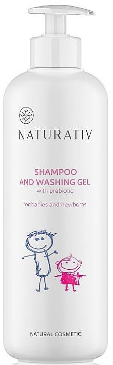 Shampoo & Washing Gel for Infants - Naturativ Shampoo and Washing Gel For Infants and Babies — photo N3
