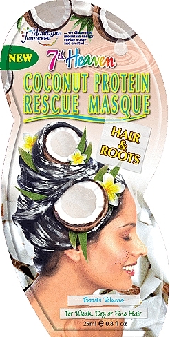 Coconut Hair Mask - 7th Heaven Coconut Protein Rescue Masque — photo N7