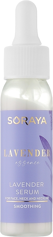 Smoothing Face, Neck & Decollete Serum - Soraya Lavender Essence — photo N1