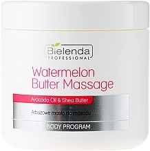 Fragrances, Perfumes, Cosmetics Massage Body Oil - Bielenda Professional Watermelon Body Butter Massage