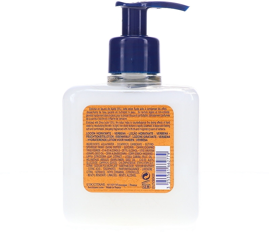 Hand & Body Lotion - L'Occitane Shea Butter Hands & Body Verbena Extra-Gentle Lotion — photo N5