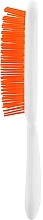 Hair Brush, white and orange - Janeke Superbrush — photo N2