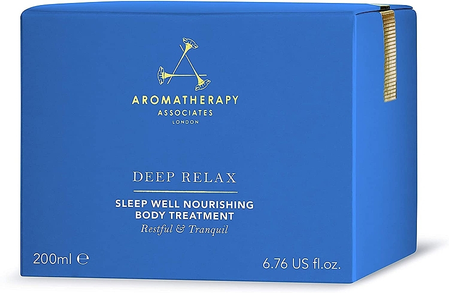 Nourishing Body Cream - Aromatherapy Associates Deep Relax Sleep Well Nourishing Body Treatment — photo N18