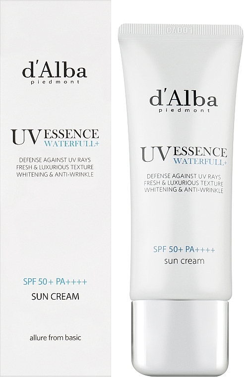 Sun Essence Cream - D'alba Waterful Essence Sun Cream SPF 50+ PA++++ — photo N25