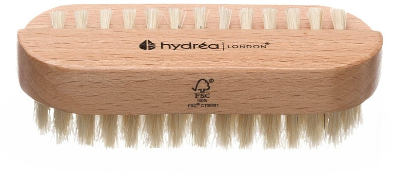 Natural Bristles Hand & Nail Brush, medium hardness - Hydrea London Hand + Nail Brush With Natural Bristle — photo N16
