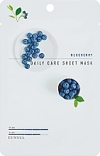 Fragrances, Perfumes, Cosmetics Anti-Wrinkle Blueberry Sheet Mask - Eunyul Daily Care Mask Sheet Blueberry