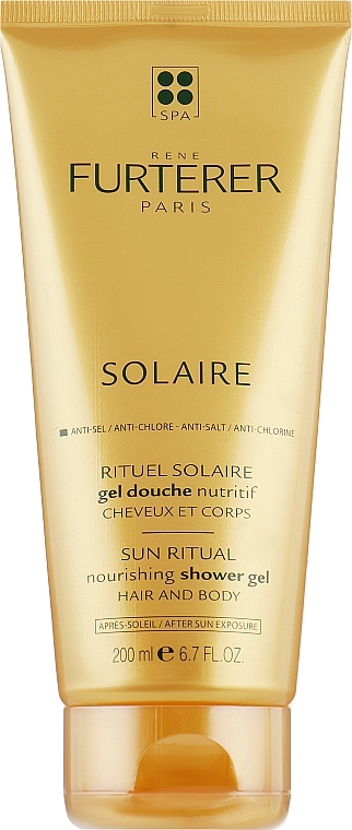 Nourishing Shower Gel - Rene Furterer Solaire Sun Ritual Nourishing Shower Gel — photo N1