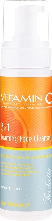 Face Cleansing Foam with Vitamin C - Frulatte Vitamin C Foaming Face Cleanser 2 in 1 — photo N1