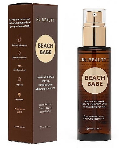 Tanning Oil - NL Beauty Beach Babe Tanning Oil — photo N1