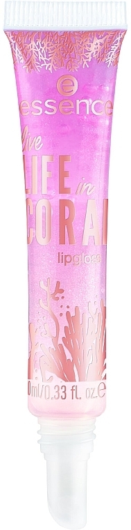 Lip Gloss - Essence Live Life In Coral Lipgloss — photo N1