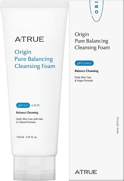 Balancing Face Cleansing Foam - A-True Origin — photo N1