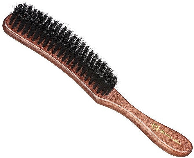 Hair Brush with Artificial Bristle, 06074 - Eurostil Barber Line Gorgonas — photo N1