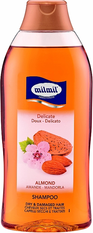 Almond Shampoo for Dry & Damaged Hair - Mil Mil Almond Shampoo — photo N3