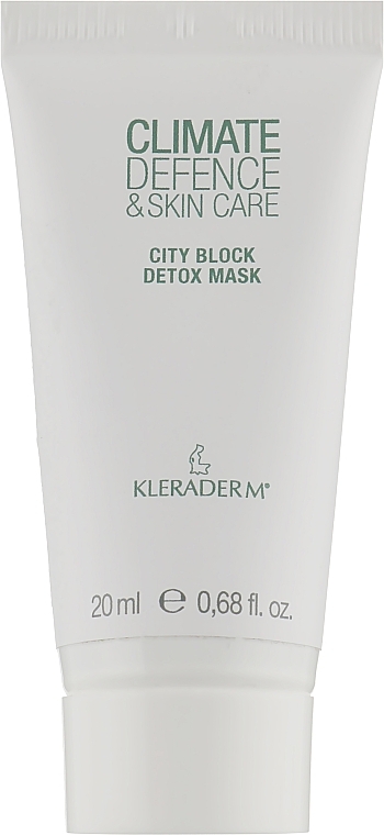 Whitening Detox Face Mask - Kleraderm Climate Defence City Block Detox Mask — photo N8