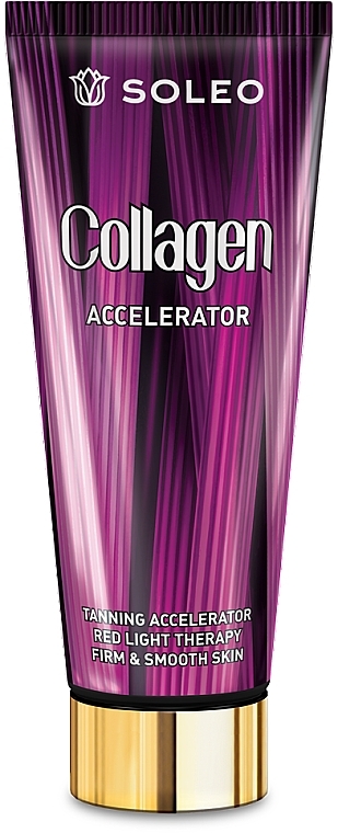 Tanning Lotion with Rejuvenating Effect - Soleo Collagen Accelerator — photo N1