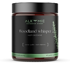 Soy Candle with Forest Scent - Alkmie Woodland Whisper — photo N6