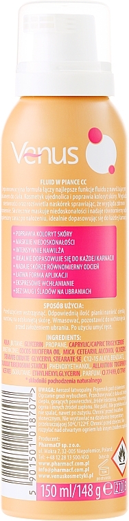 Body Balm-Foam - Venus CC Fluid — photo N11