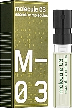 Escentric Molecules Molecule 03 - Eau de Toilette (sample) — photo N4