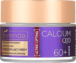 Fragrances, Perfumes, Cosmetics Regenerating Anti-Wrinkle Cream 60+ - Bielenda Calcium + Q10