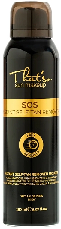 Instant Self-Tan Remover - That's So SOS Instant Self-Tan Remover — photo N1