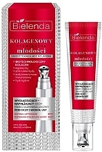 Fragrances, Perfumes, Cosmetics Smoothing & Lifting Anti-Wrinkle Eye & Lip Contour Cream - Bielenda Collagen Youth Stimulator Eye Cream