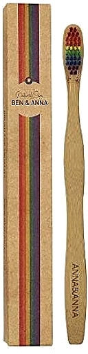 Bamboo Toothbrush - Ben&Anna Anna&Anna Bamboo Toothbrush Brush — photo N1