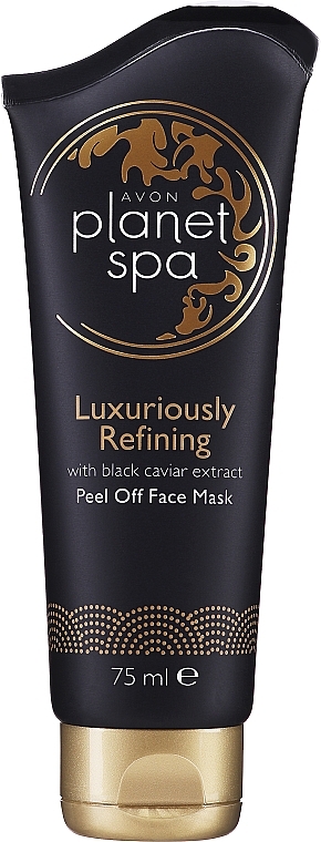 Peel-Off Face Mask with Black Caviar Extract "Luxurious Renewal" - Avon Planet SPA Facial Mask — photo N1
