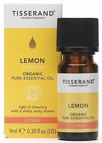 Organic Lemon Essential Oil - Tisserand Aromatherapy Lemon Organic Pure Essential Oil — photo N1