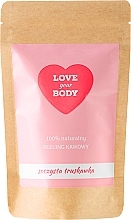 Fragrances, Perfumes, Cosmetics Coffee Body Scrub ‘Juicy Strawberry’ - Love Your Body Peeling