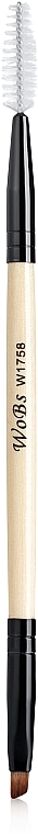 Double-Ended Brow Brush W1758, synthetics - WoBs — photo N3