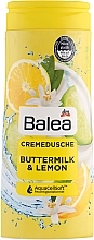 Shower Cream-Gel 'Buttermilk and Lemon' - Balea Cremedusche Buttermilk & Lemon — photo N2